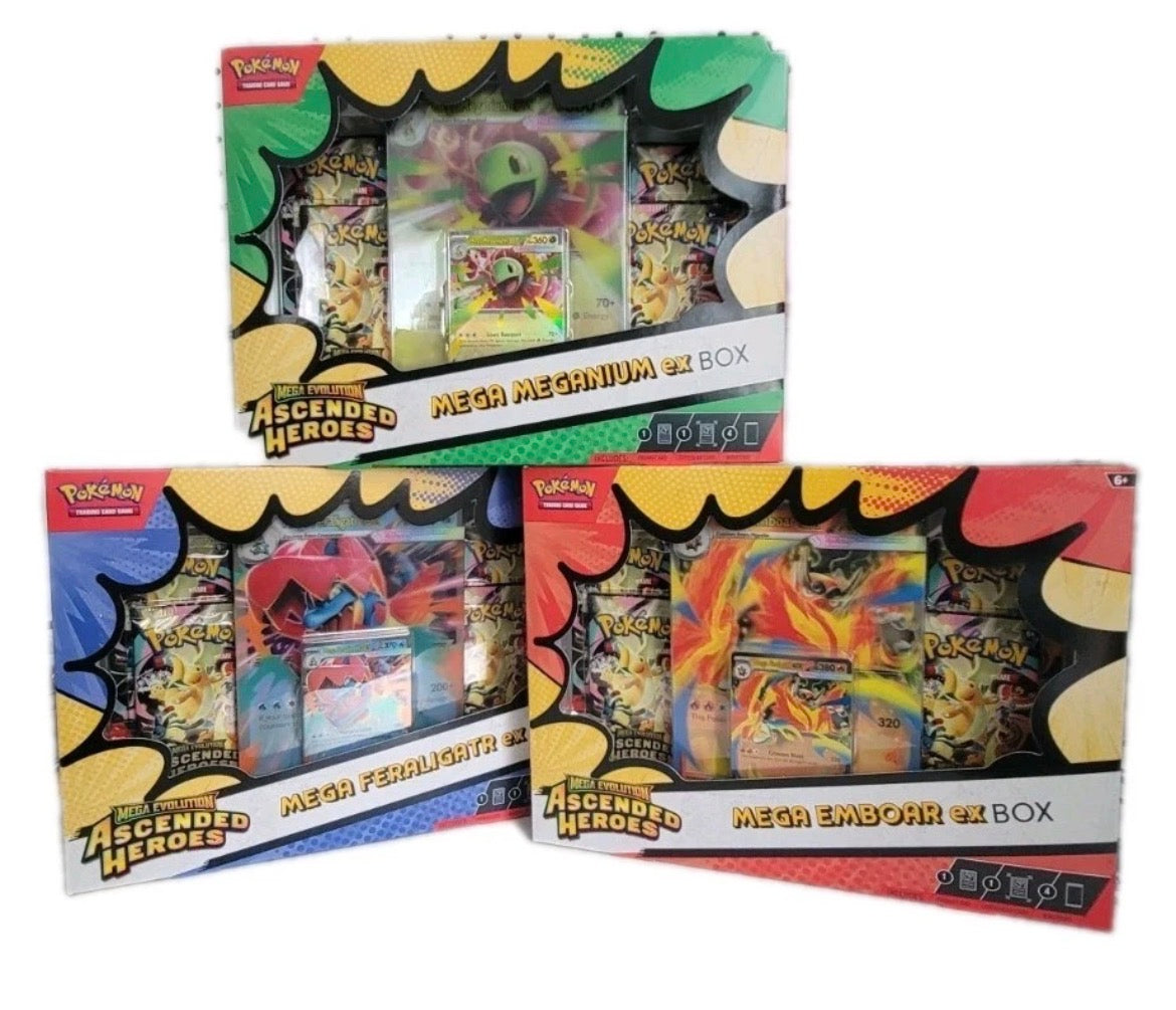 Ascended Heroes Mega ex Box Bundle · Display Box