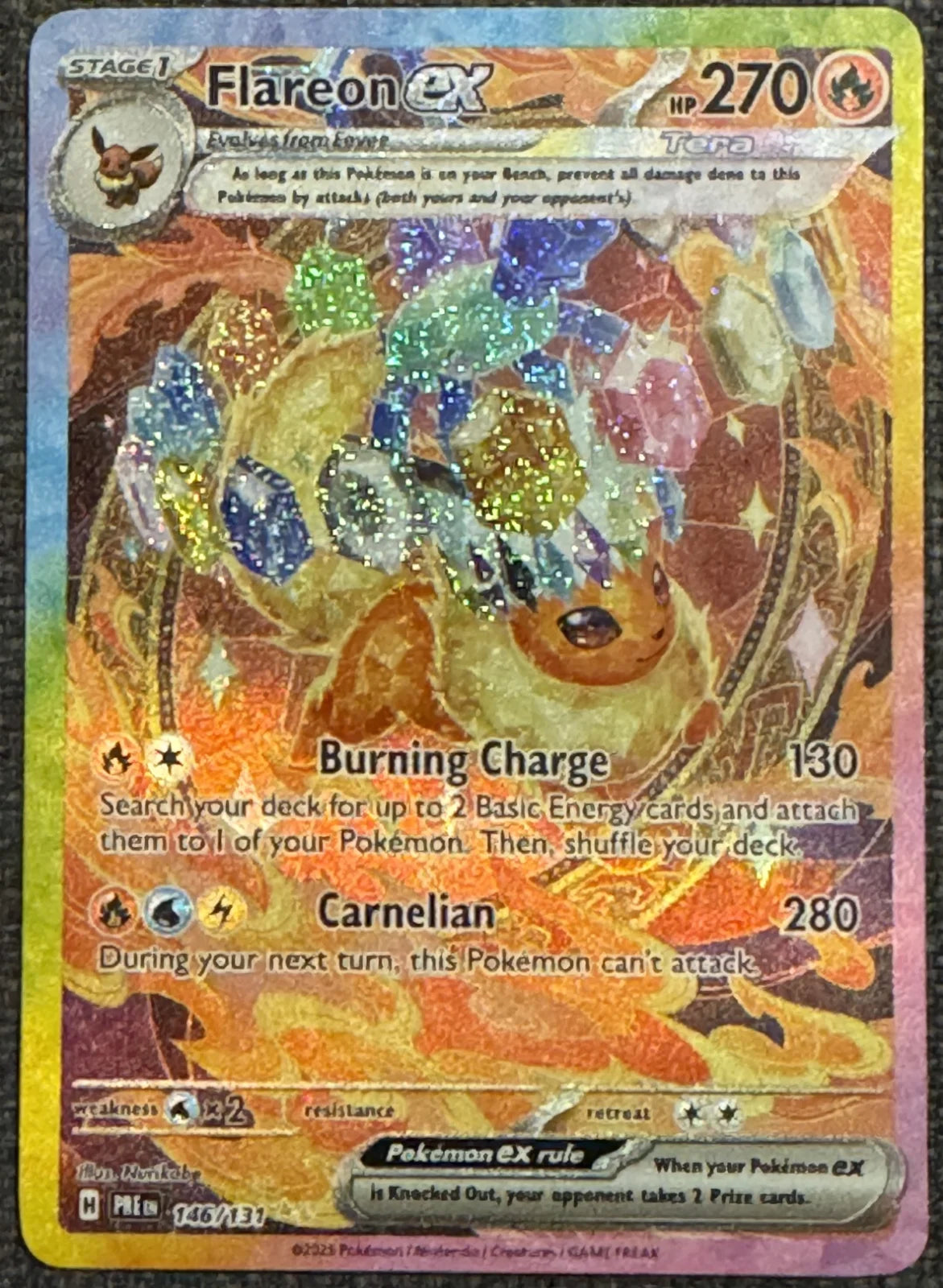 Flareon ex 146/131 (Prismatic Evolutions)
