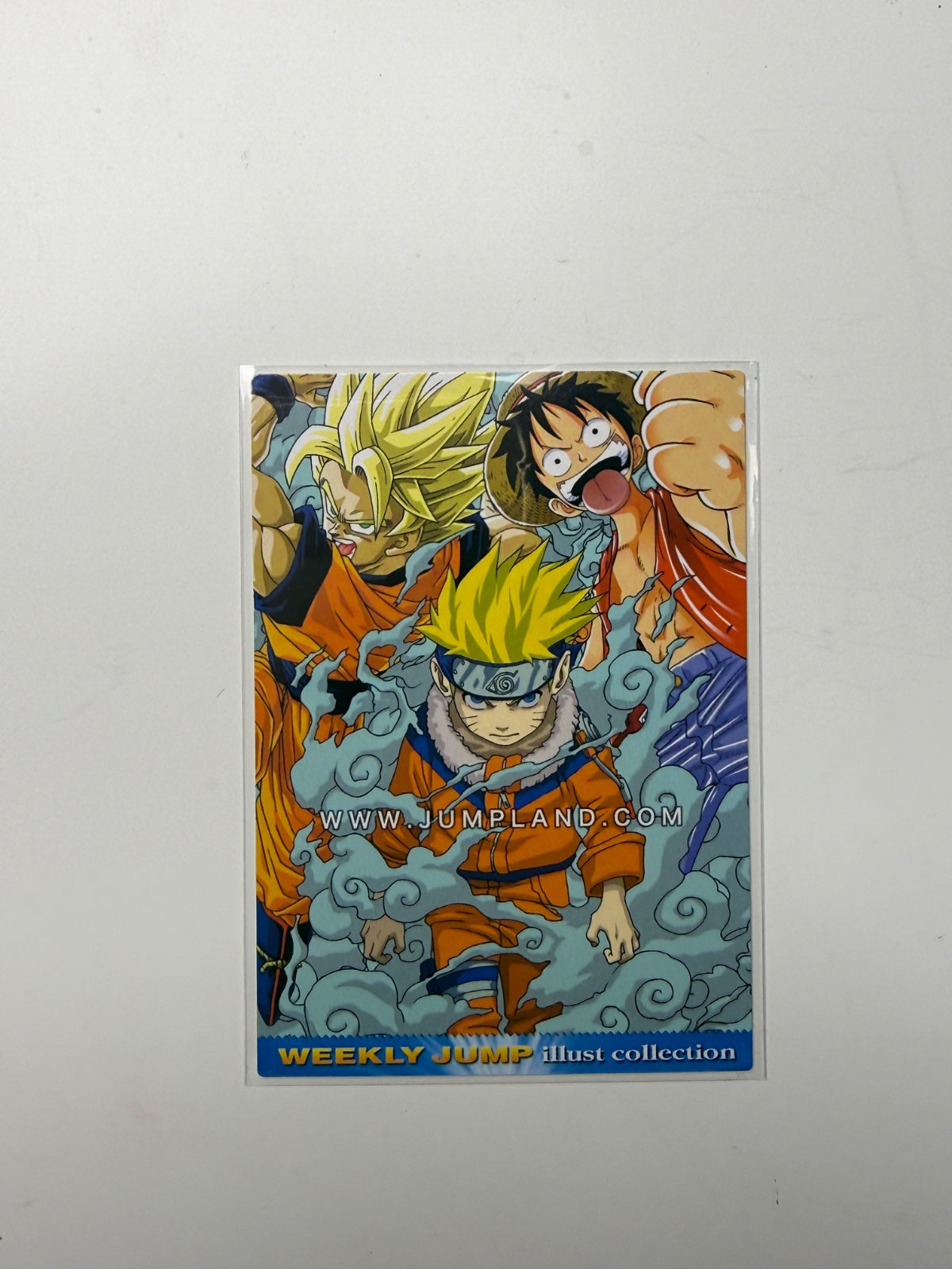 Jump Festa 2005 Card Jump Land Naruto Luffy Goku Japanese