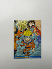 Jump Festa 2005 Card Jump Land Naruto Luffy Goku Japanese