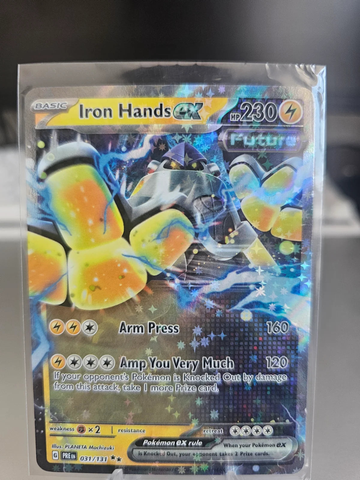 Iron Hands ex 031/131 (Prismatic Evolutions)