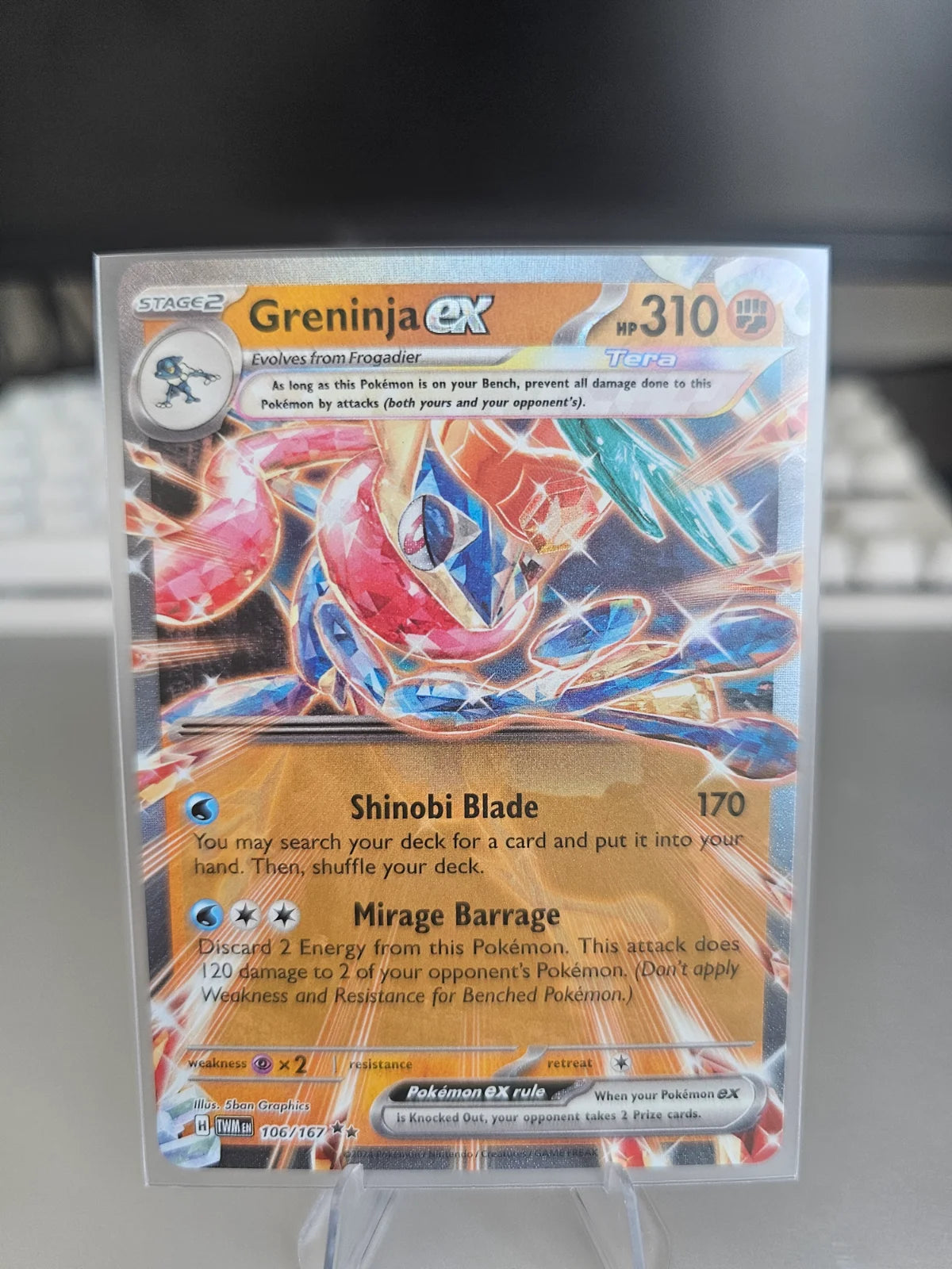 Greninja ex 106/167 (Twilight Masquerade)