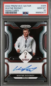 Wayne Rooney - Prizm - 2022 - PSA 10 - Auto