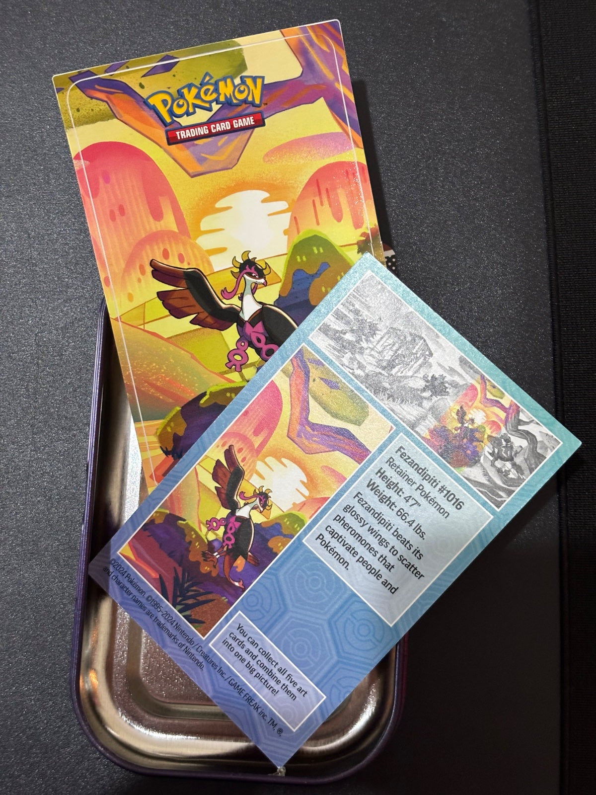 Scarlet & Violet - Shrouded Fable Mini Tins x 5 (No packs)