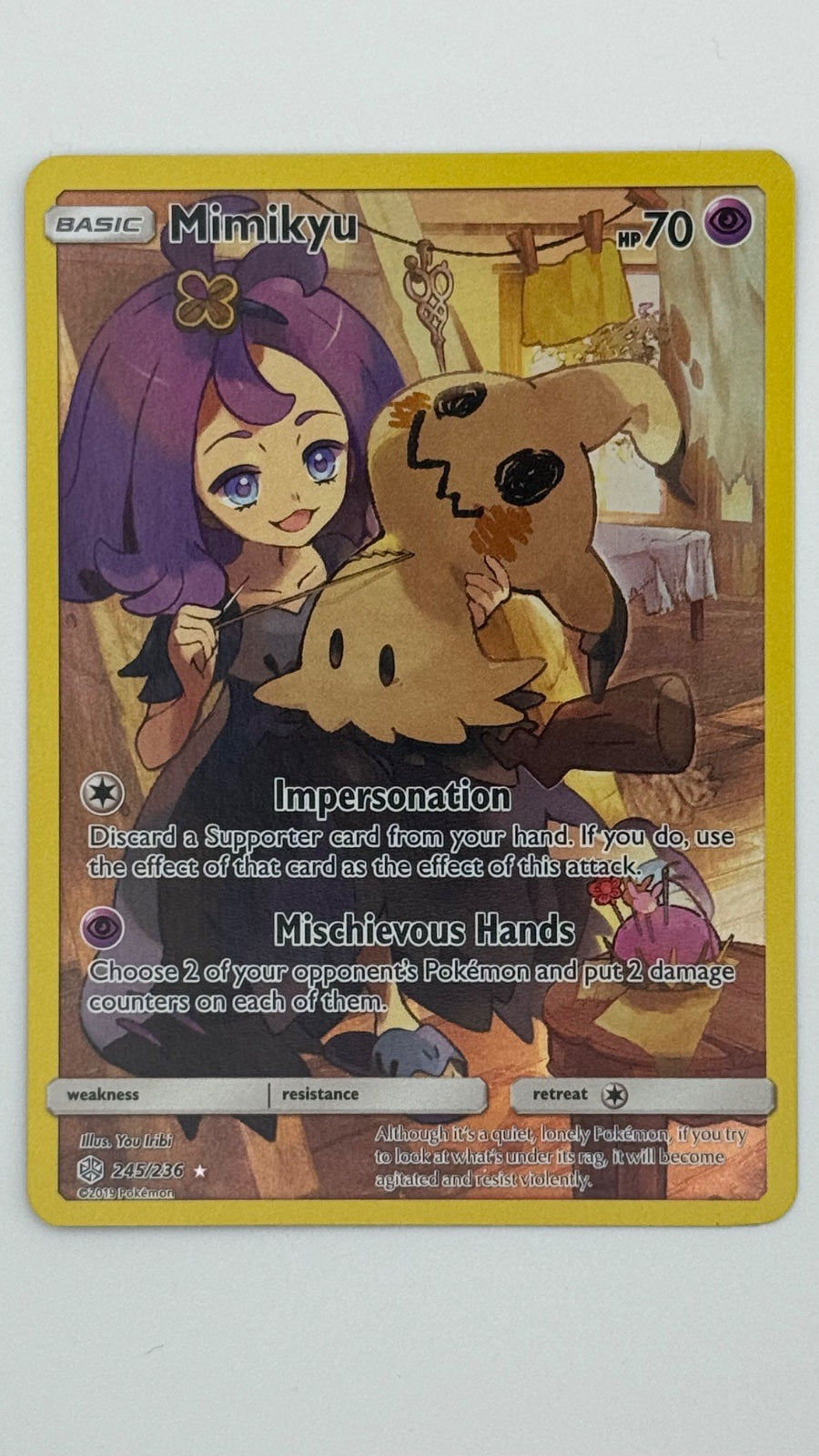 Mimikyu (Secret) 245/236 (Cosmic Eclipse)