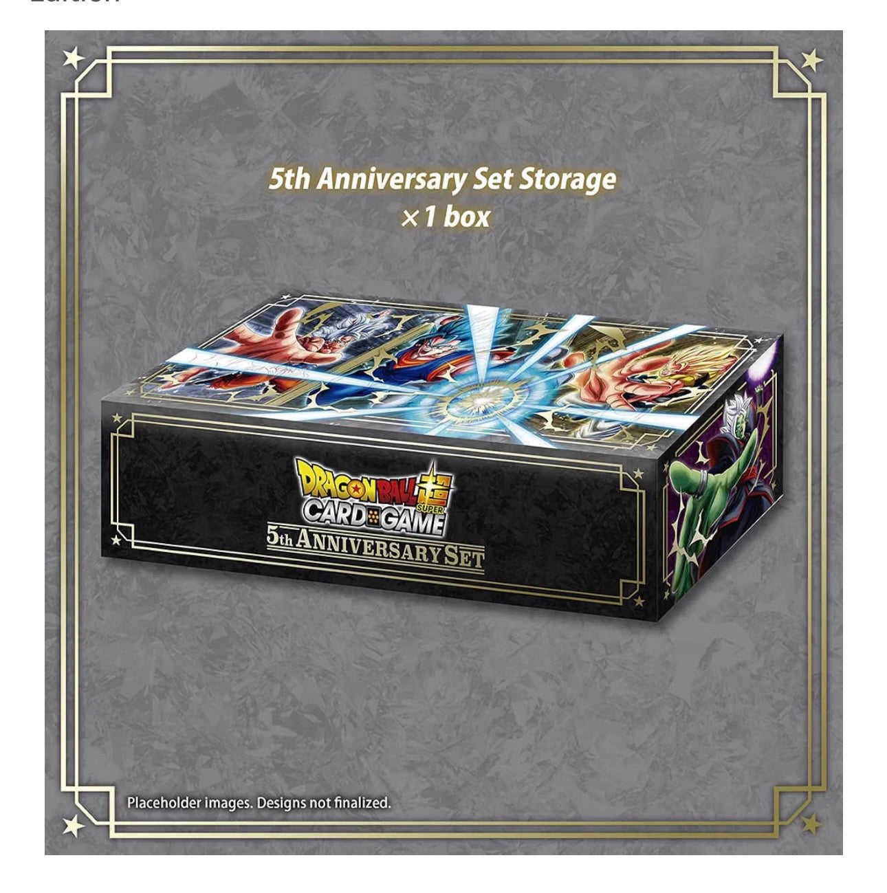 DRAGON BALL SUPER 5th Anniversary Set -Premium Edition- English / SEALED!!!