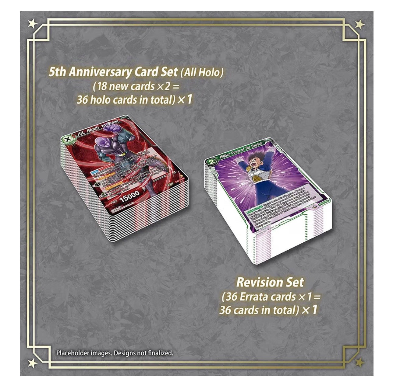 DRAGON BALL SUPER 5th Anniversary Set -Premium Edition- English / SEALED!!!