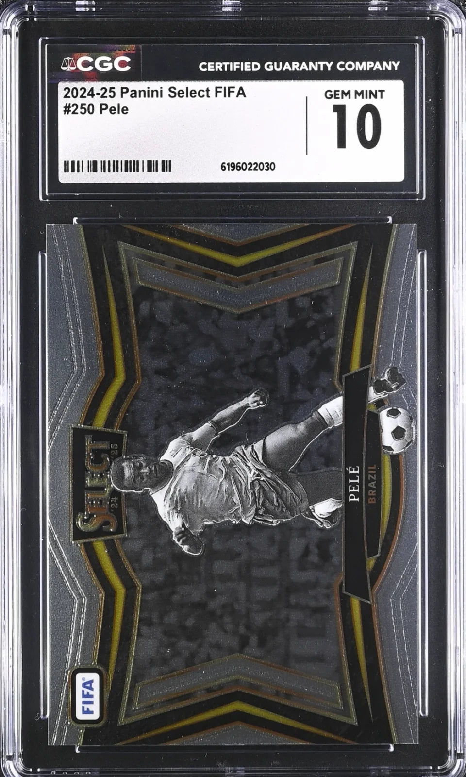 Pele, Panini, Select FIFA, 2024-25, #250, CGC 10