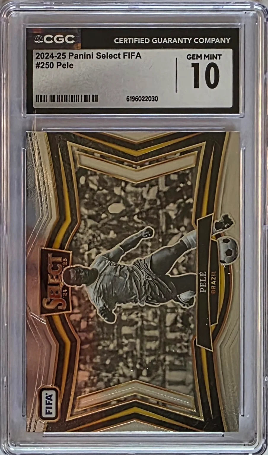 Pele, Panini, Select FIFA, 2024-25, #250, CGC 10