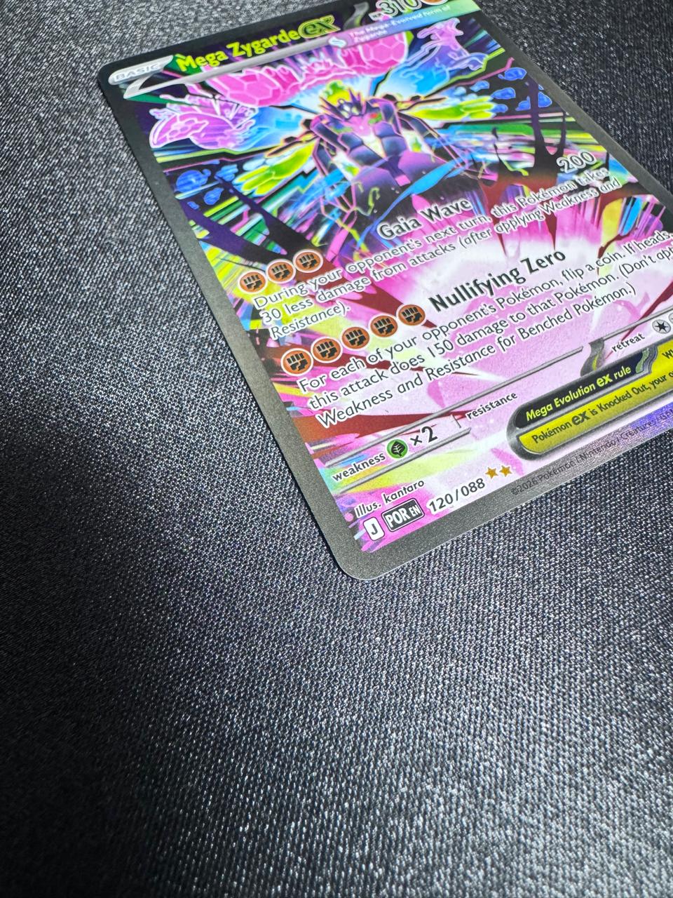 Mega Zygarde ex 120/088 (Perfect Order)