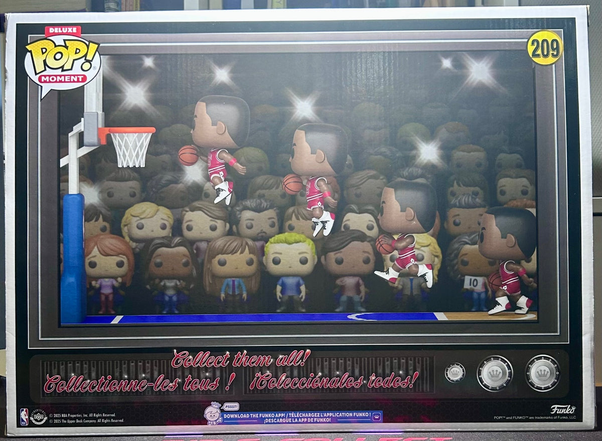 Funko Pop! Deluxe NBA Michael Jordan 1987 Dunk Contest #209