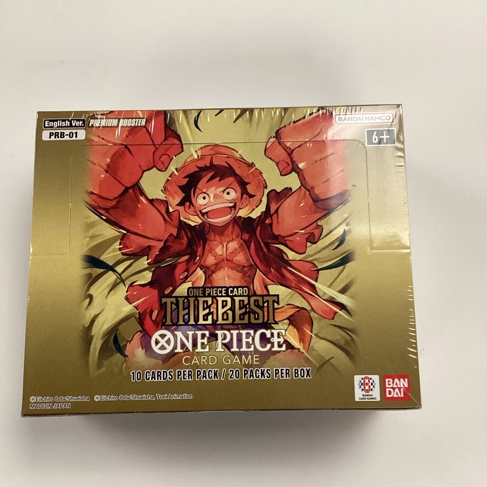 One Piece PRB-01 "THE BEST" Premium Booster – English Booster Box