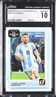 Lionel Messi,  #154, FIFA world cup, 2025-26, CGC 10