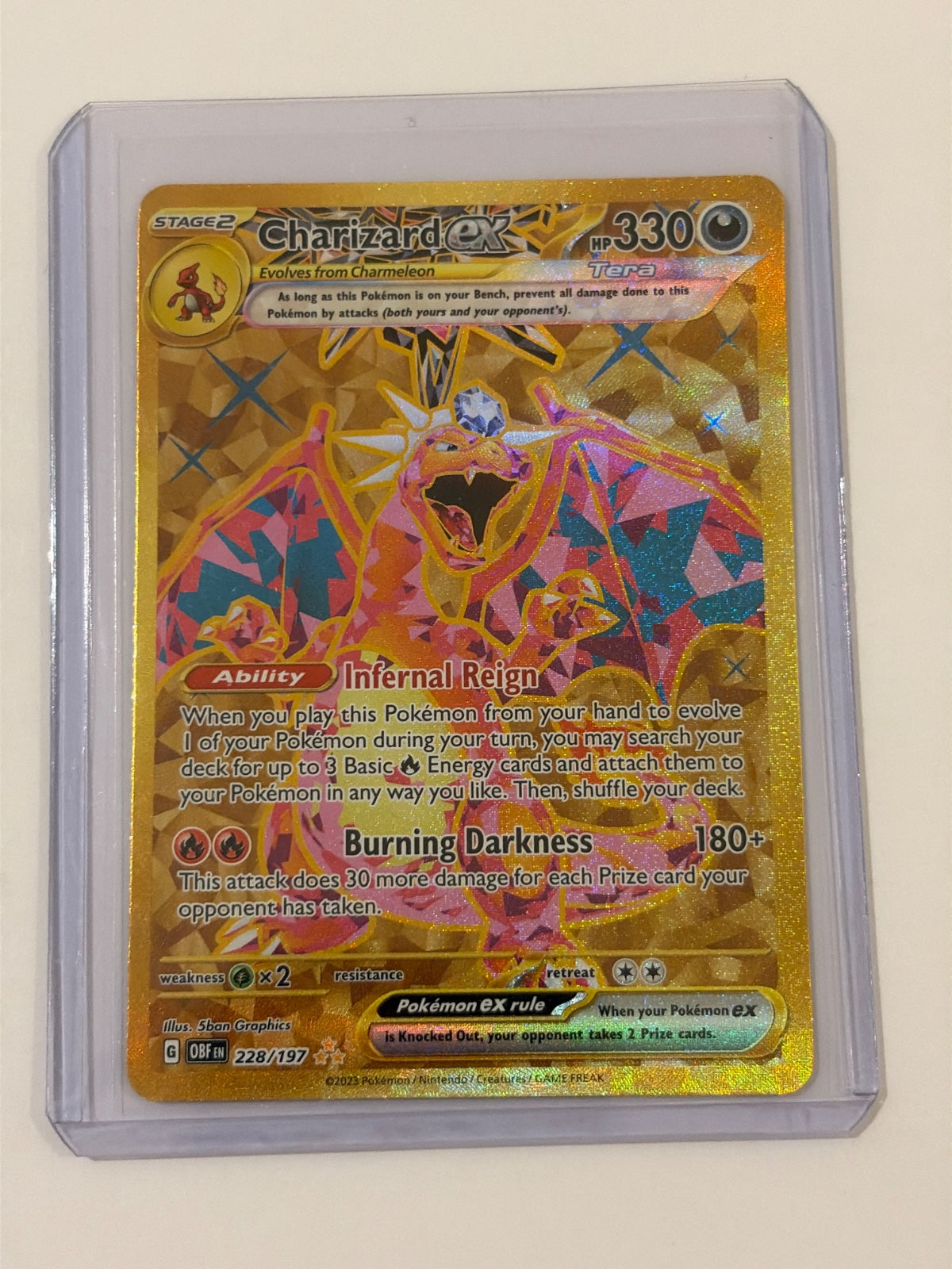 Charizard ex 228/197 (Obsidian Flames)