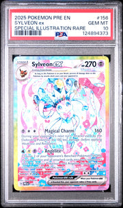 Sylveon ex 156/131 (Prismatic Evolutions) — PSA 10