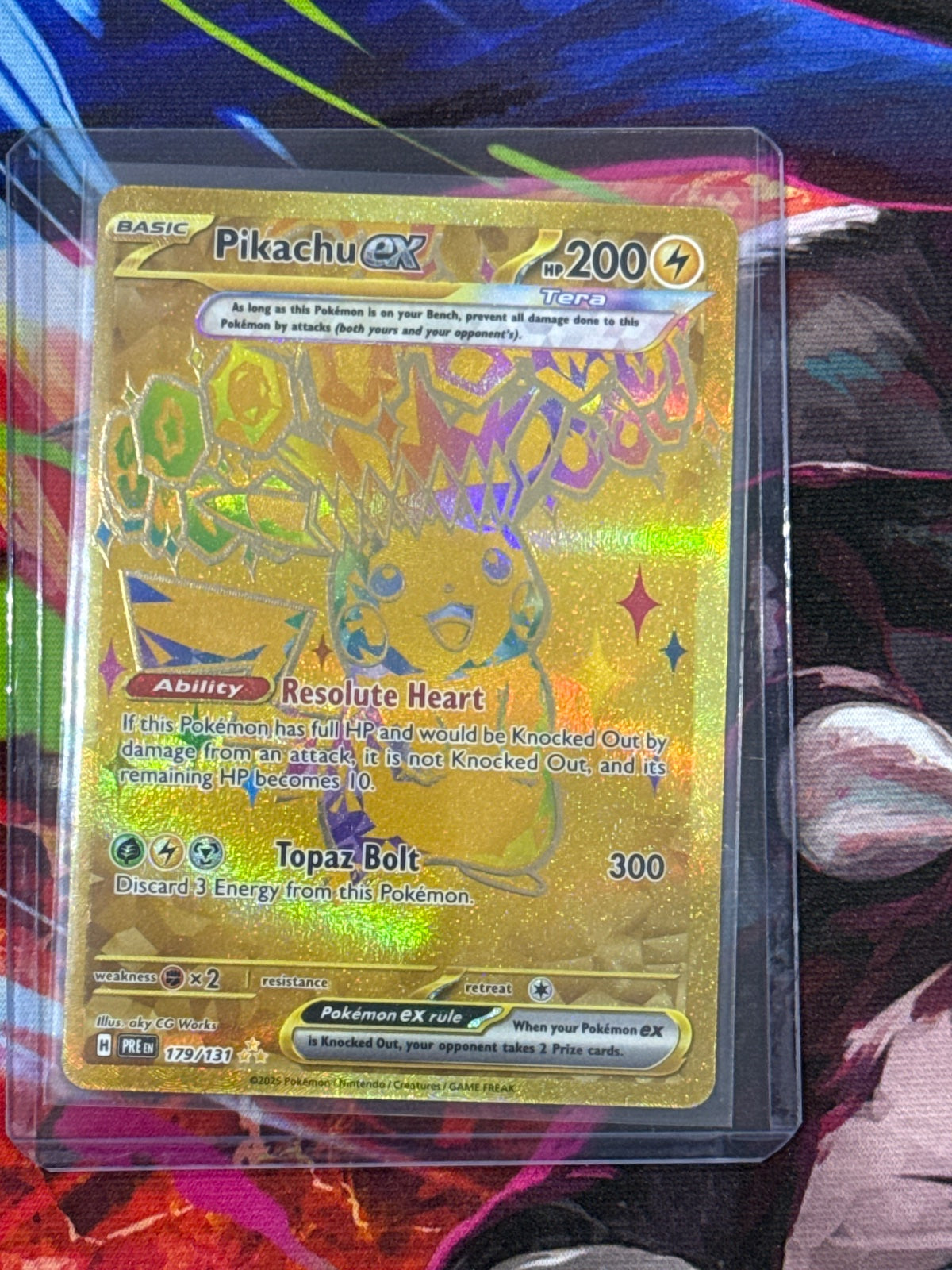 Pikachu ex 179/131 (Prismatic Evolutions)