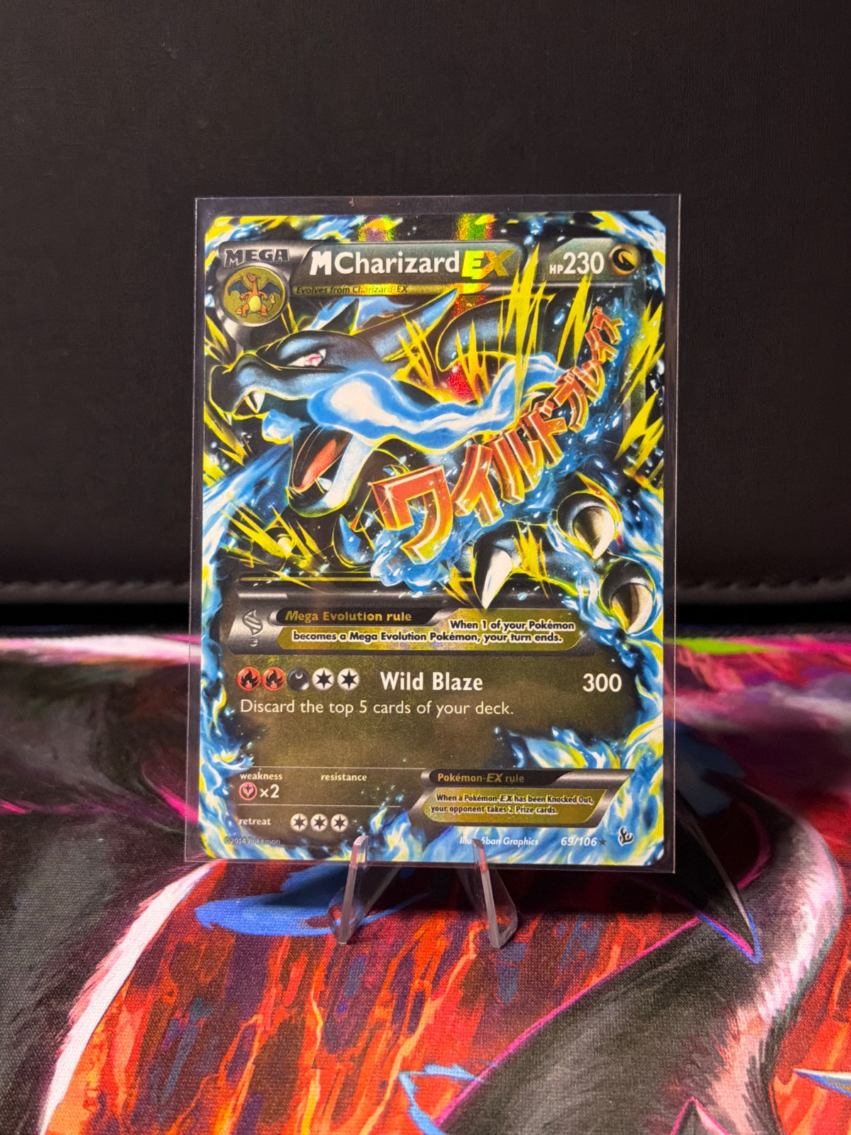 M Charizard EX (X) 69 (Flashfire)