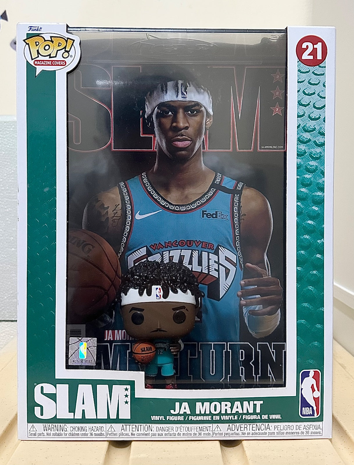 Ja Morant Slam Funko Pop