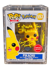 Pokémon Pikachu #553 – Dual Signed