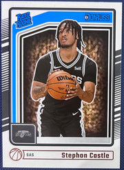 2024-25 Panini Donruss Stephon Castle #244 Rated Rookie RC SPURS