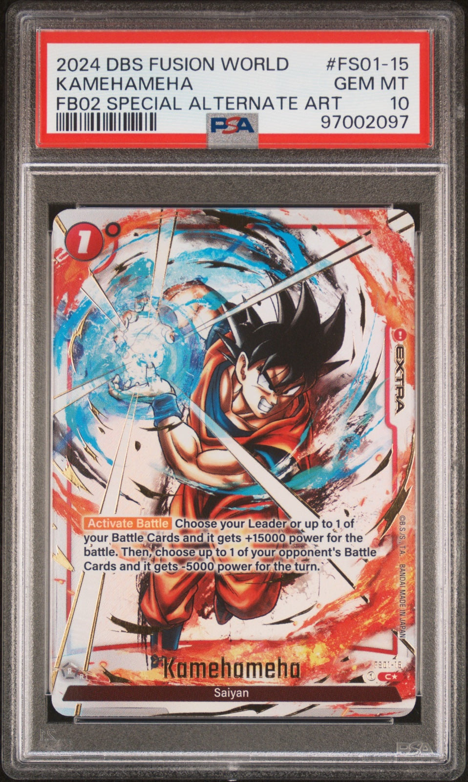 Kamehameha (Alternate Art) FS01-15 (Awakened Pulse Alternate Art Reprints)