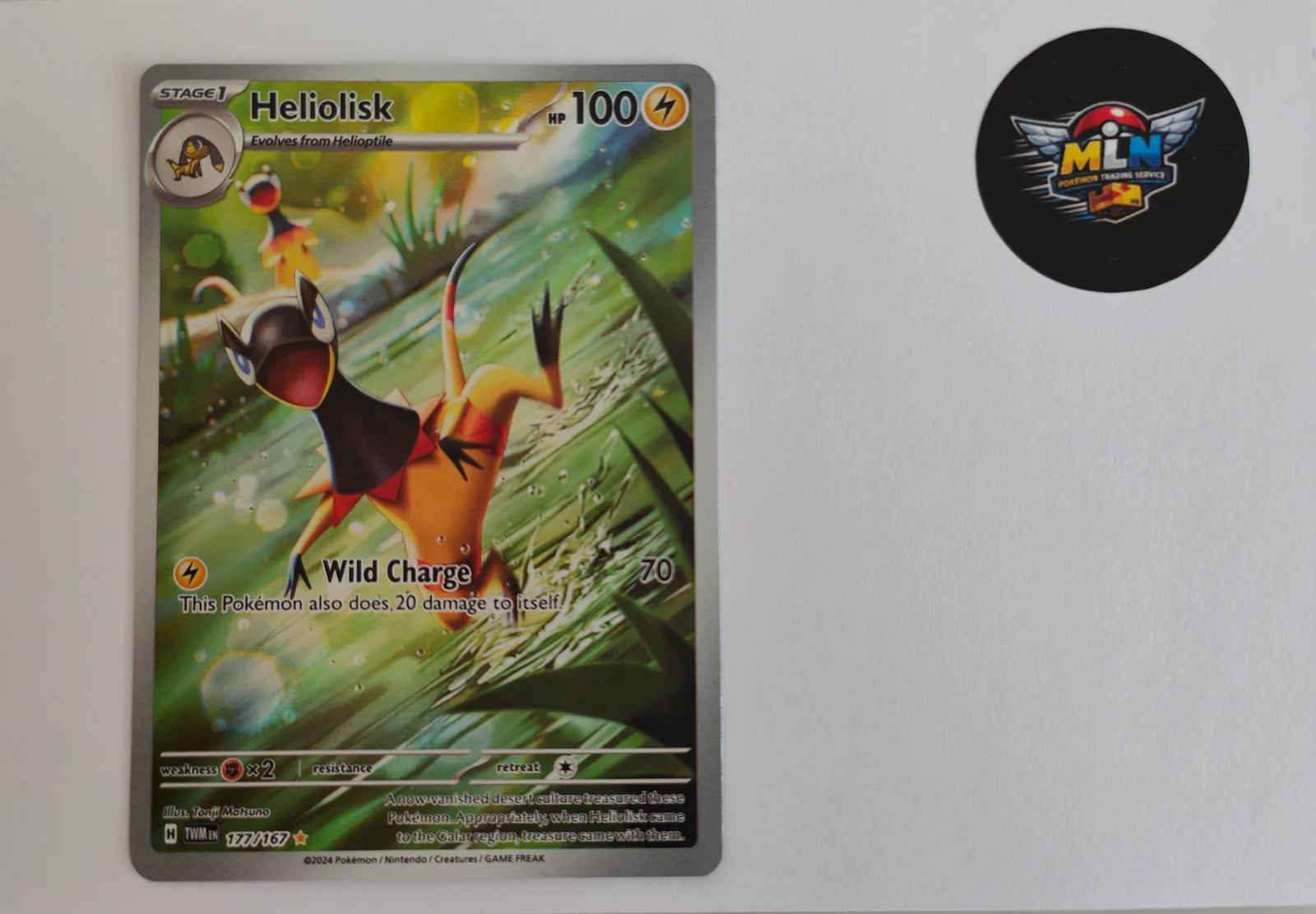 Heliolisk IR (Twilight Masquerade) NM