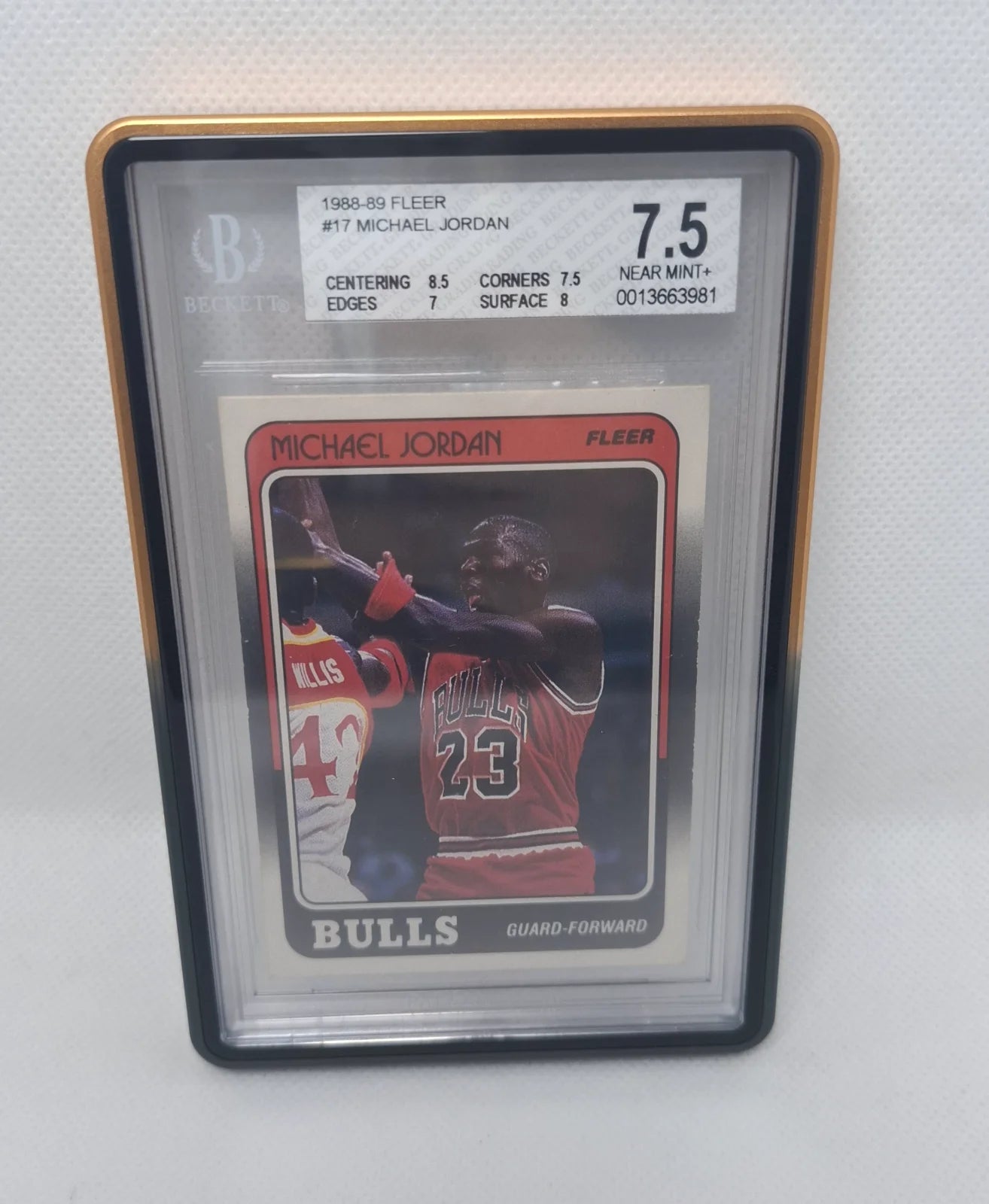 1988 Fleer Michael Jordan #17