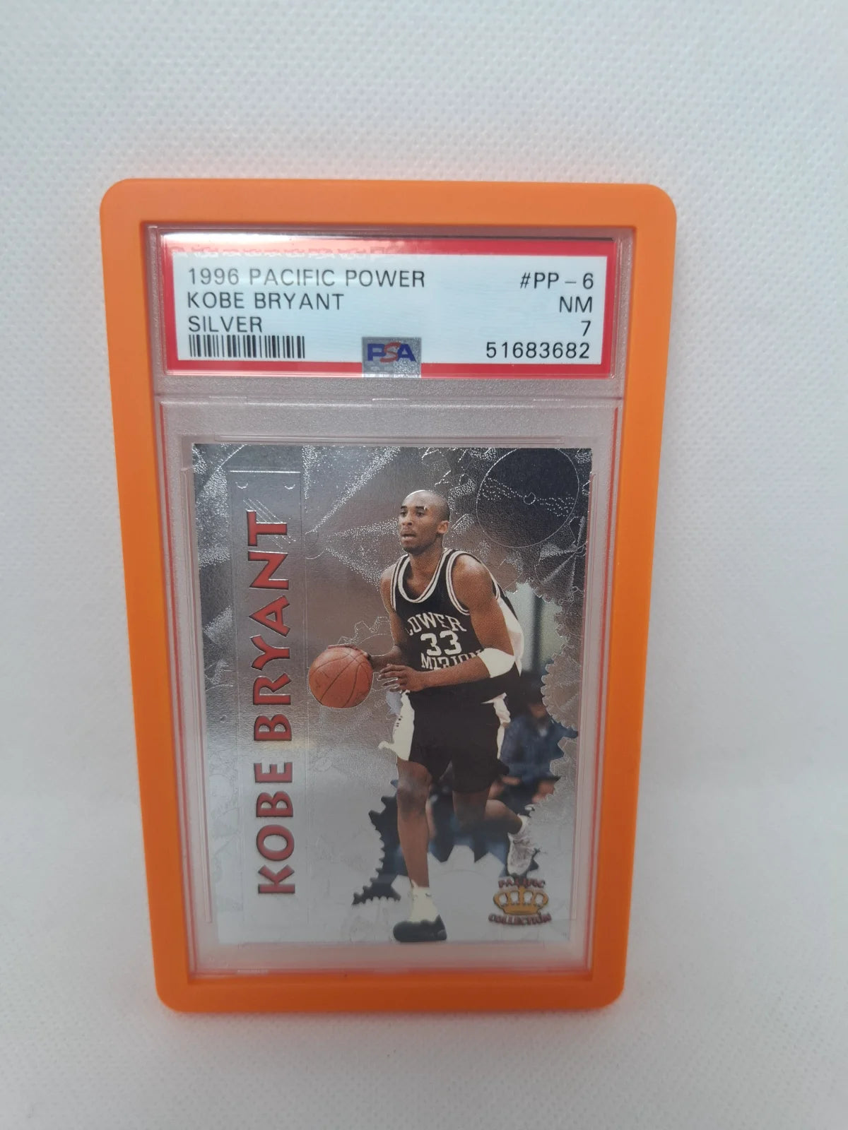 1996 Pacific Power Kobe Bryant Silver RC #PP-6