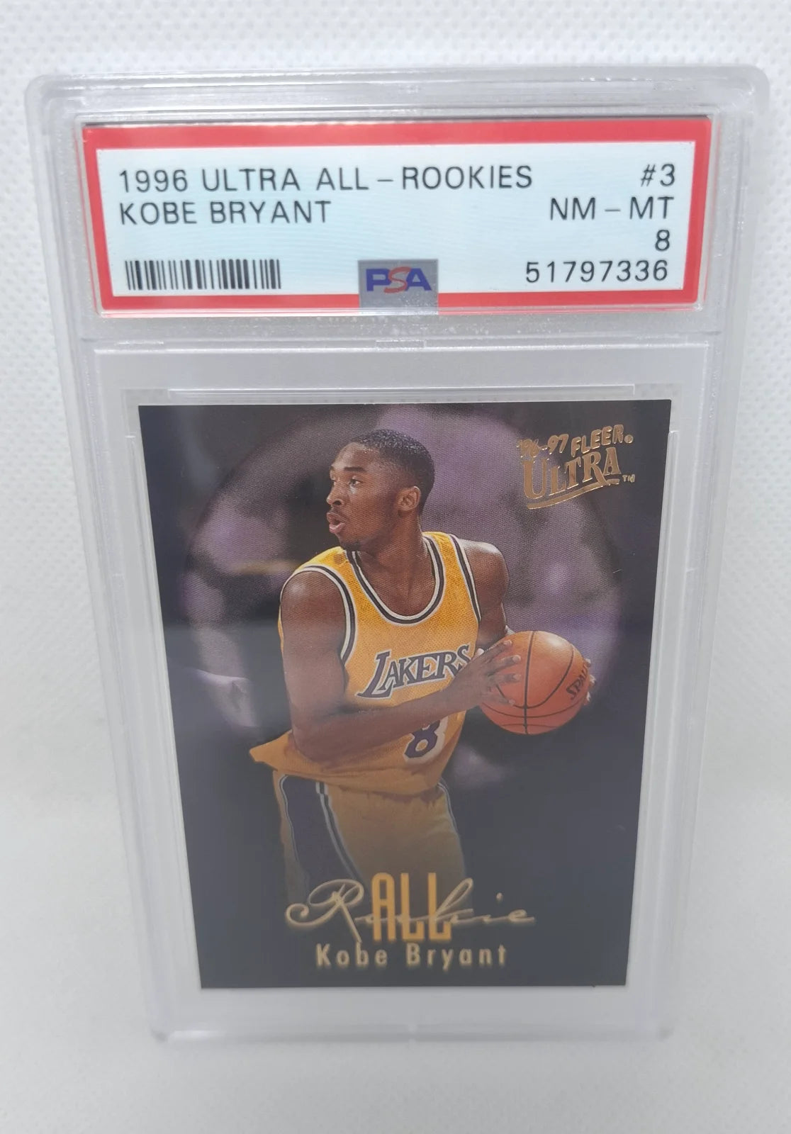 1996 Ultra All Rookies Kobe Bryant #3