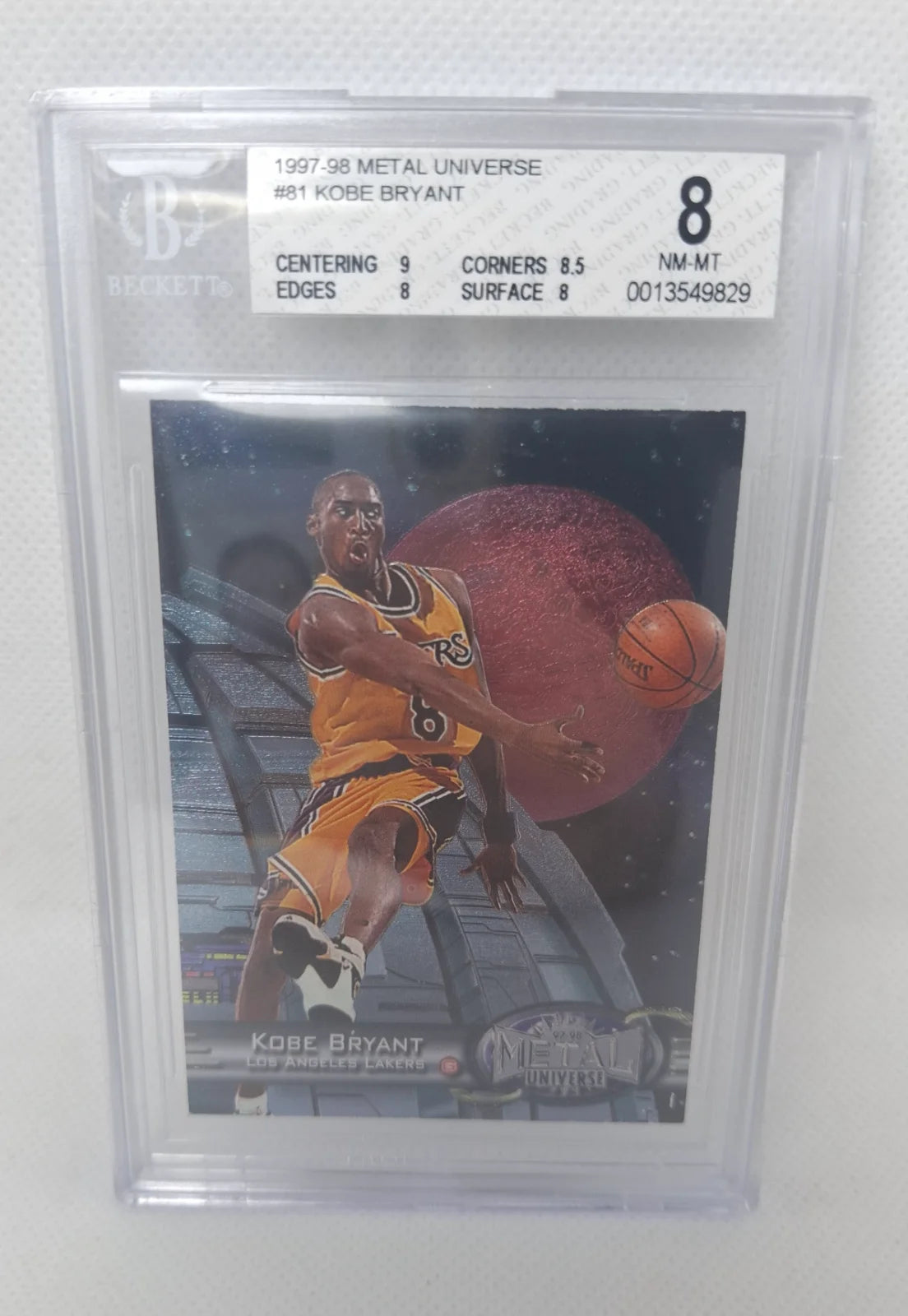 1997 Metal Universe Kobe Bryant #81