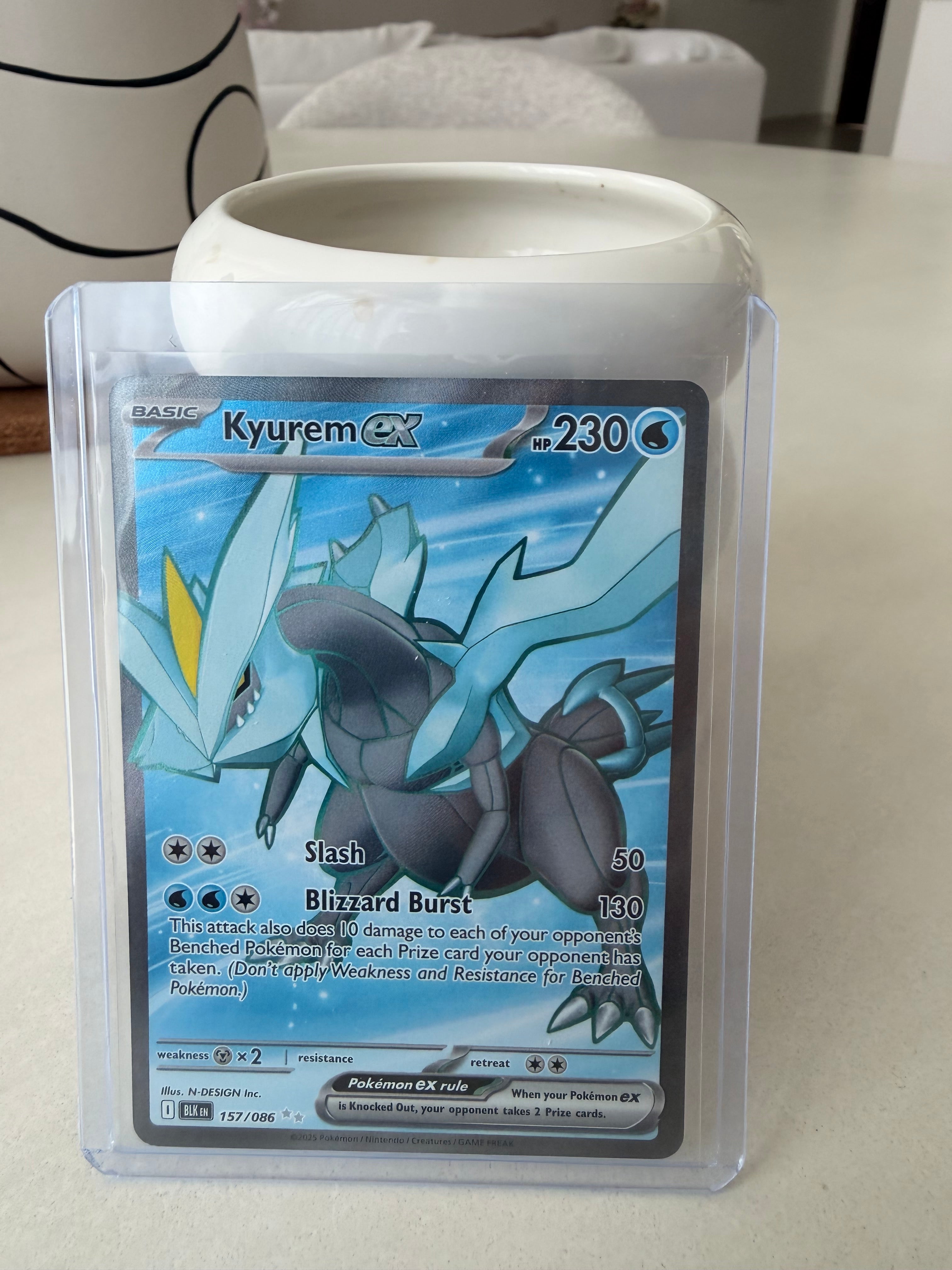 Kyurem ex 157 · Holofoil (Black Bolt)