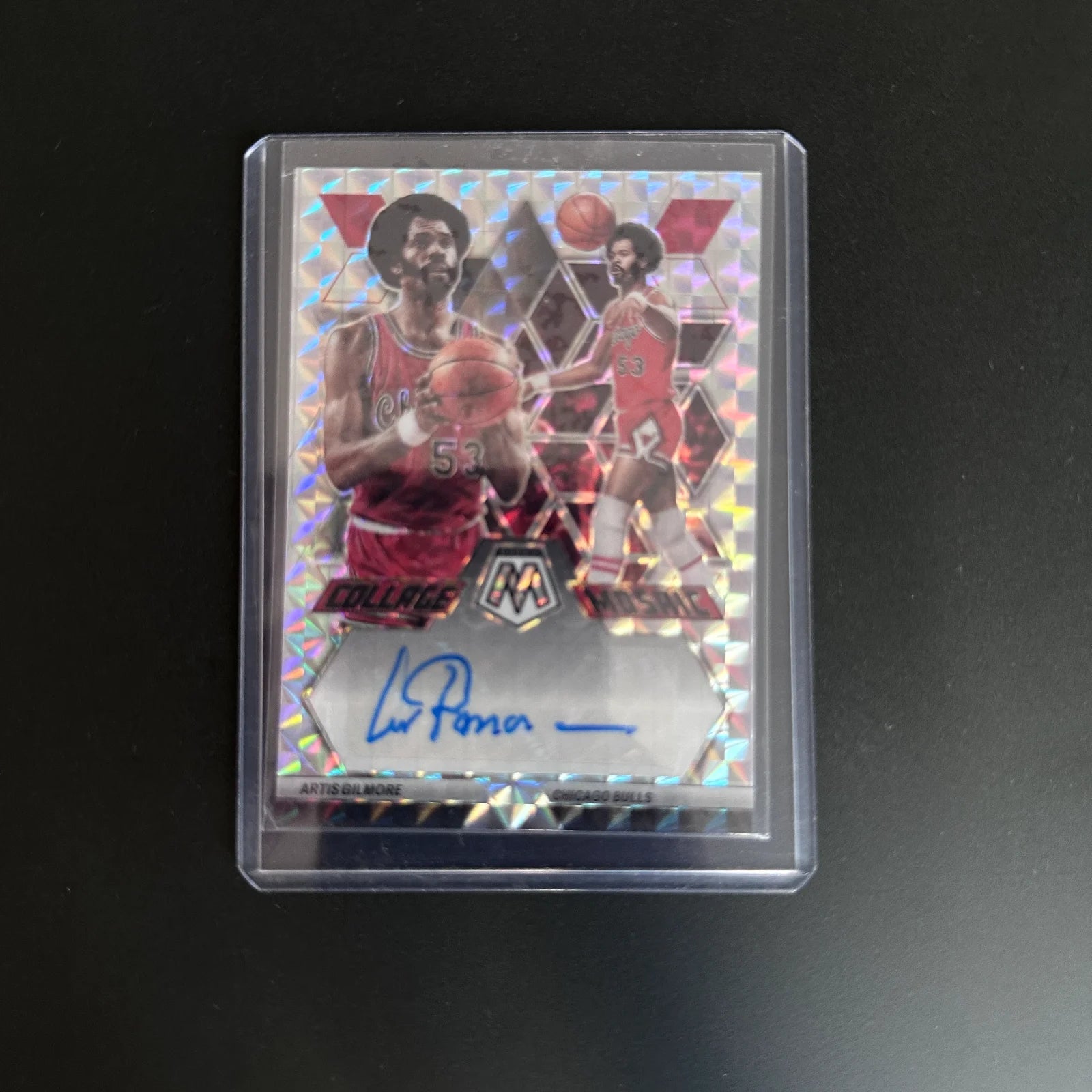 Artist Gilmore Panini Mosaic Auto