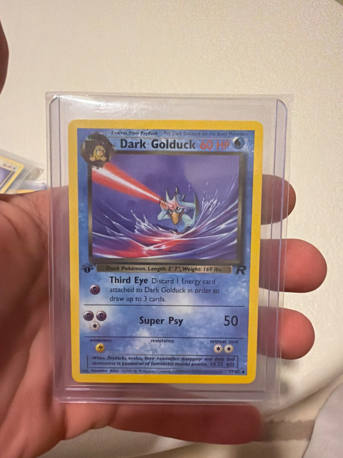 Dark Golduck 37 · 1st Edition (Team Rocket)