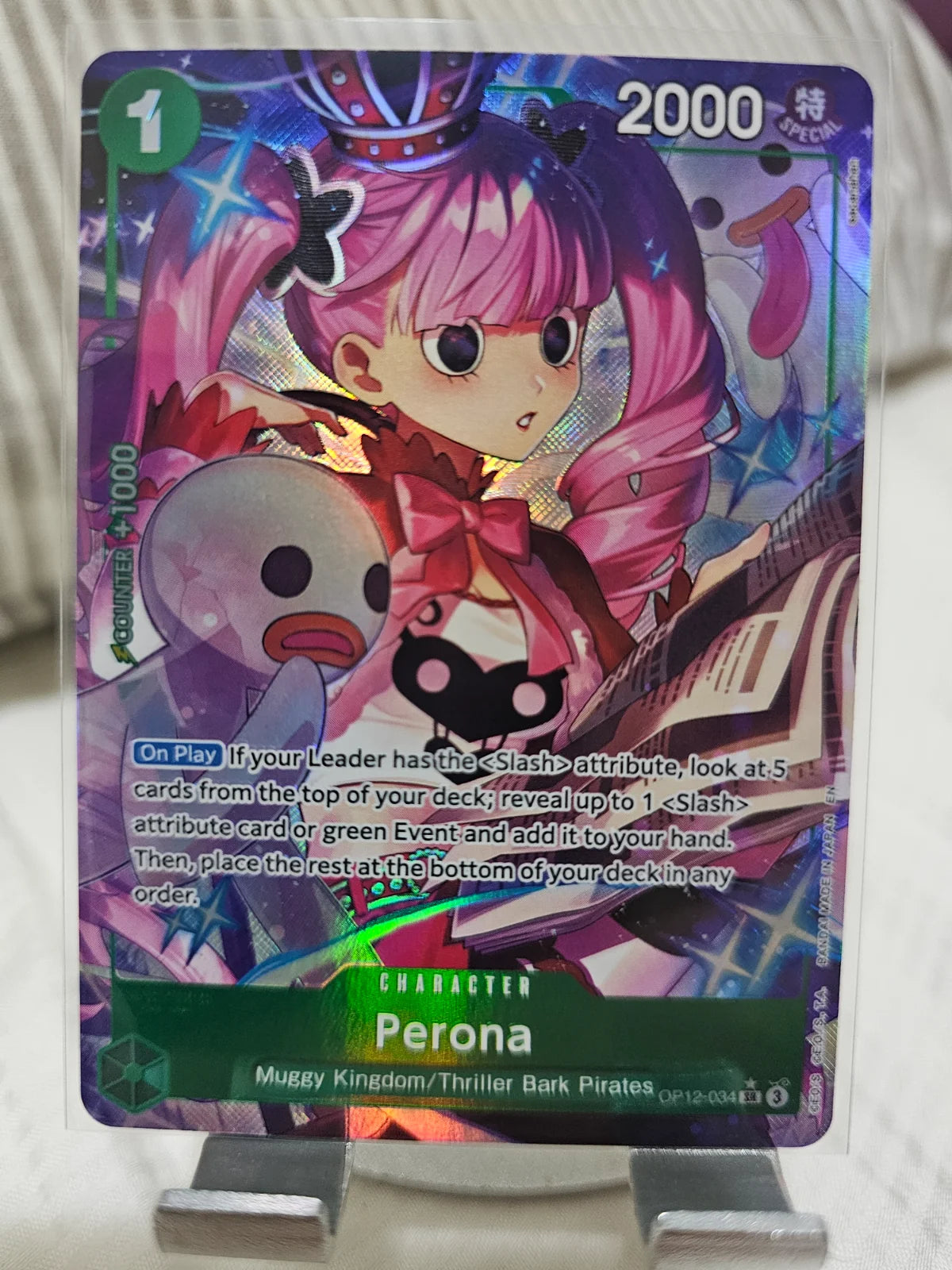 Perona (Alternate Art) OP12-034 (Legacy of the Master)