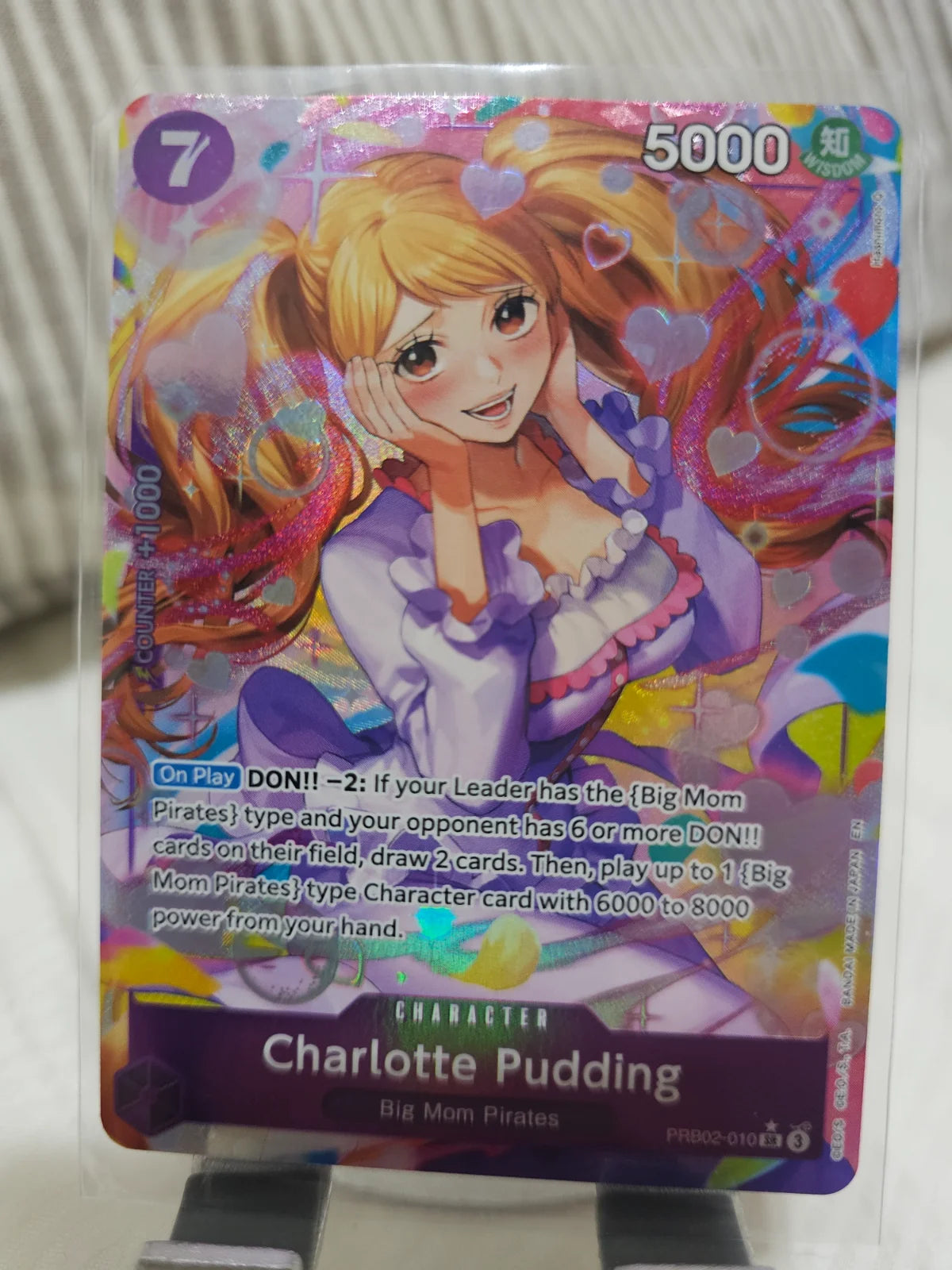 Charlotte Pudding (Alternate Art) PRB02-010 (Premium Booster -The Best- Vol. 2)