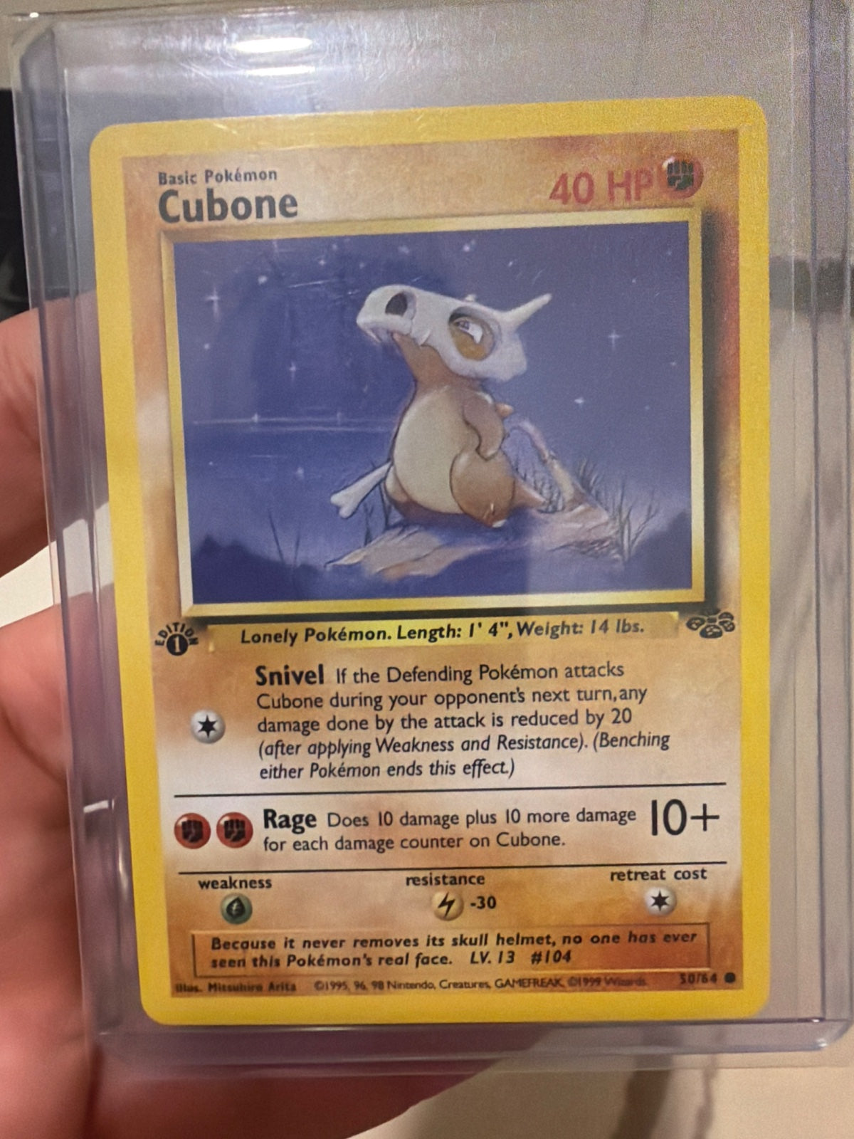 Cubone 50 · 1st Edition (Jungle)