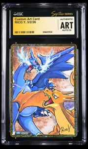 Charizard Custom art rico y