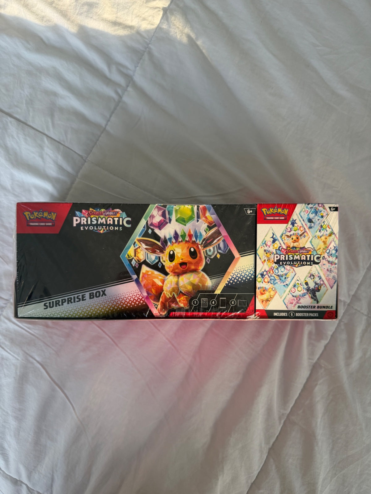 Prismatic Evolutions Booster Bundle + Surprise Box Bundle (Sam's Club)