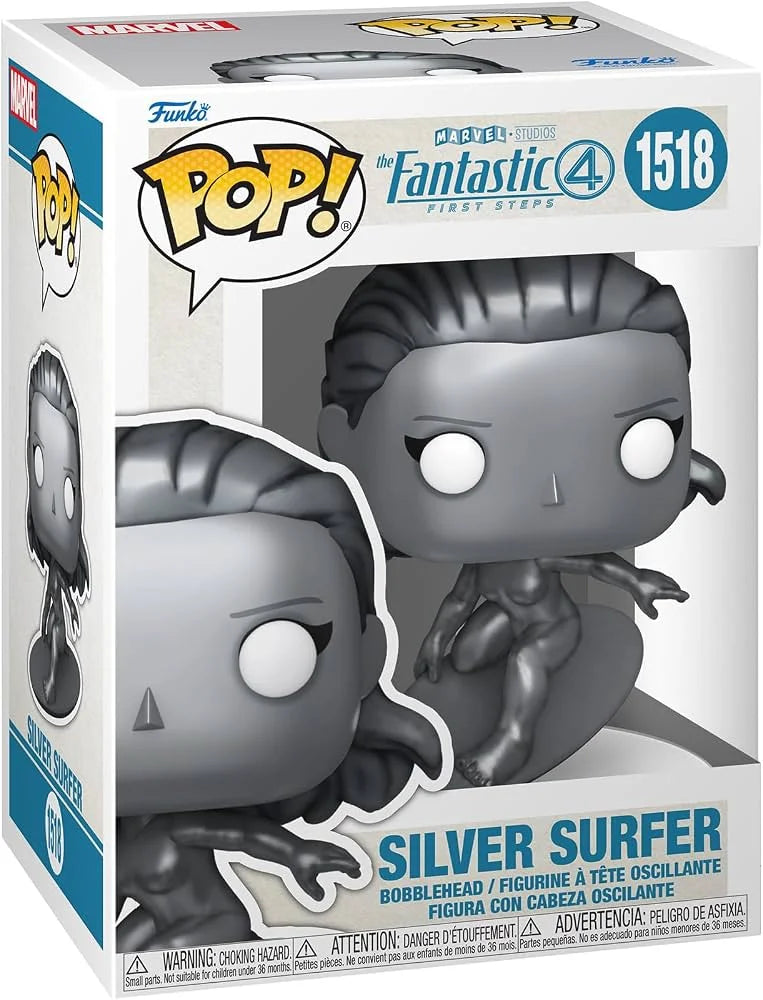 Funko Pop! Marvel: The Fantastic Four: First Steps - Silver Surfer (#1518)