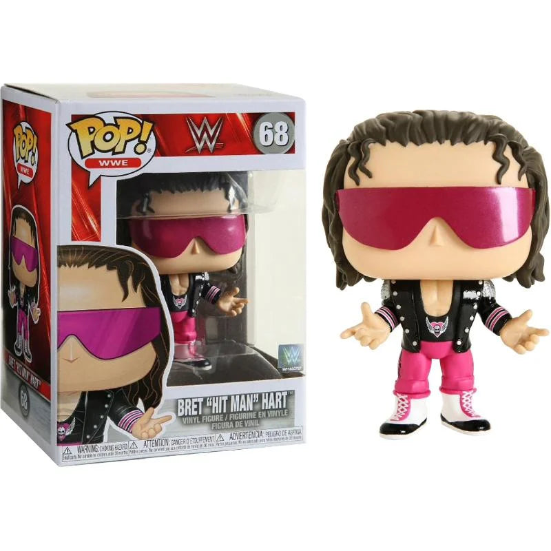 Funko Pop! WWE Bret "Hit Man" Hart #68