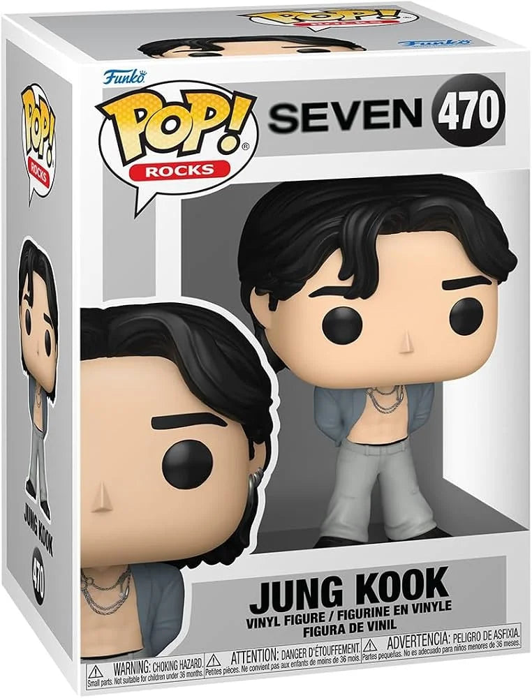 Funko Pop! Rocks: BTS - Jung Kook (Seven) #470