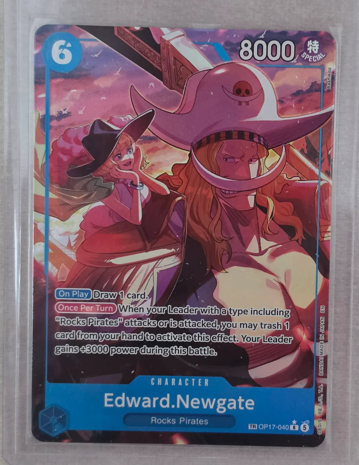 Edward.Newgate (040) (TR) OP17-040 (The World's Strongest Warriors)
