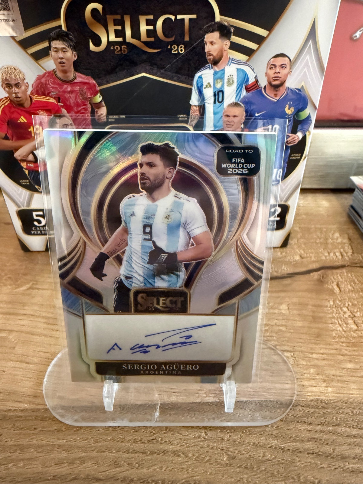 Aguero select Autograph