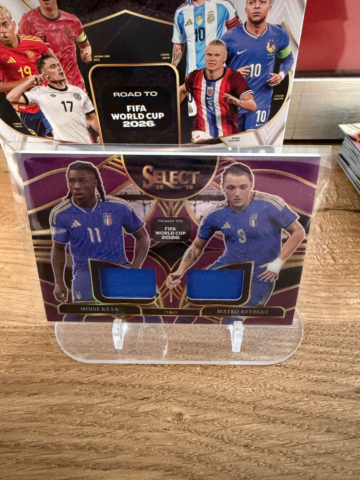 Dual patch Retegui x Moise keane /99