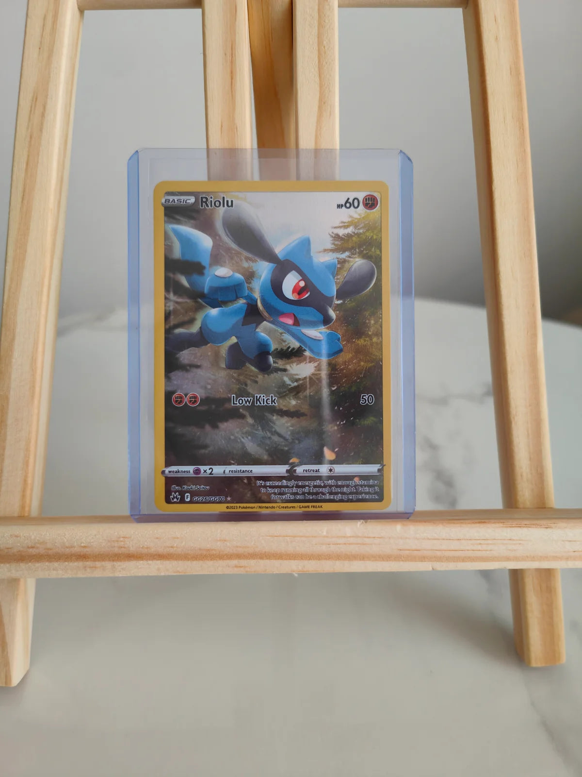 Riolu HR (Crown Zenith Galarian Gallery) NM