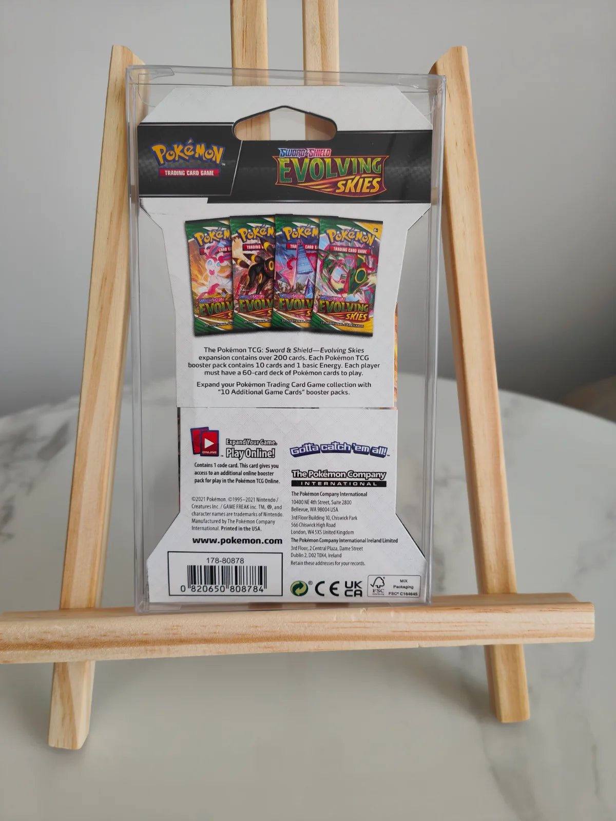 Evolving Skies 1X Booster Pack (Sleeved)