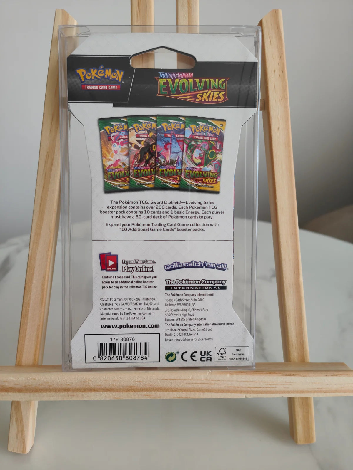 Evolving Skies 1X Booster Pack (Sleeved)