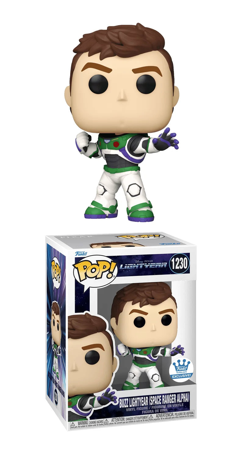 Funko Pop! Disney Pixar Lightyear : Buzz Lightyear (Space Ranger Alpha) ,#1230 - Funko Exclusive