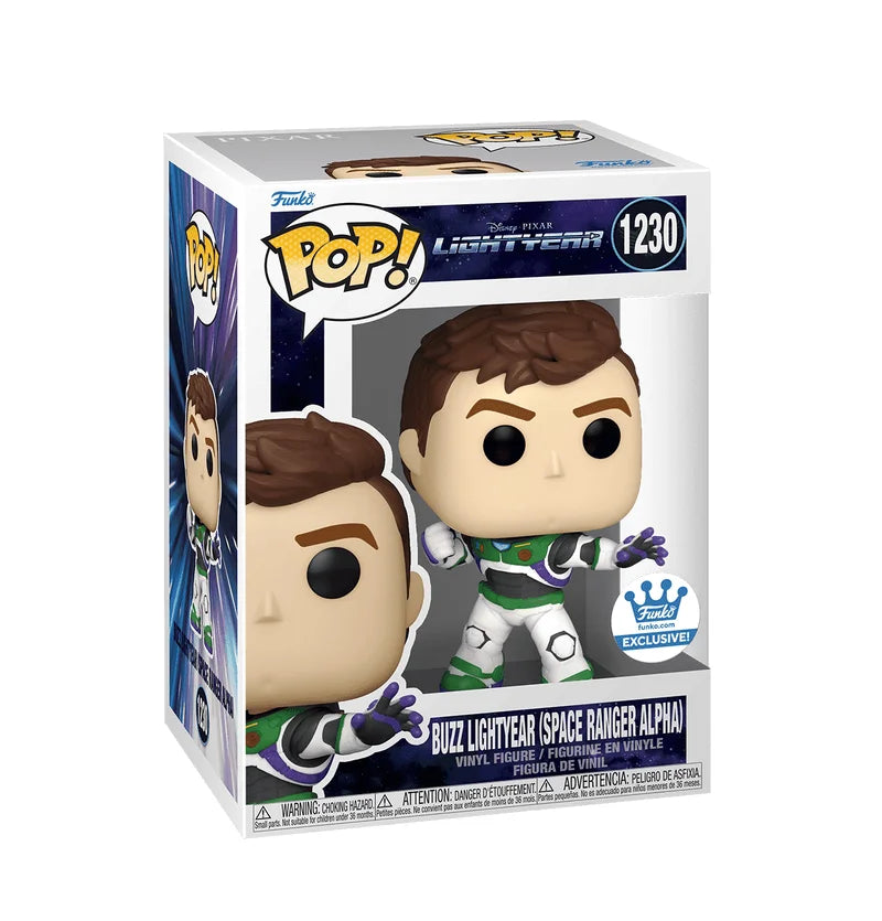 Funko Pop! Disney Pixar Lightyear : Buzz Lightyear (Space Ranger Alpha) ,#1230 - Funko Exclusive