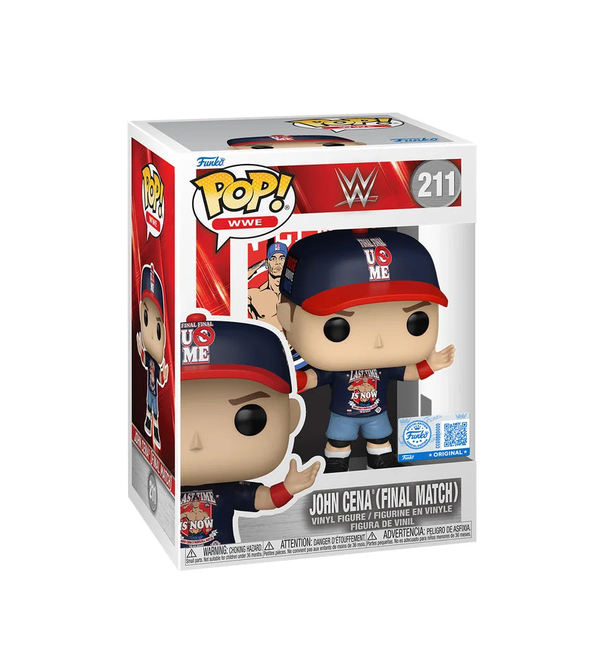 Funklo Pop! WWE : John Cena (Final Match) ,#211 - Funko Original